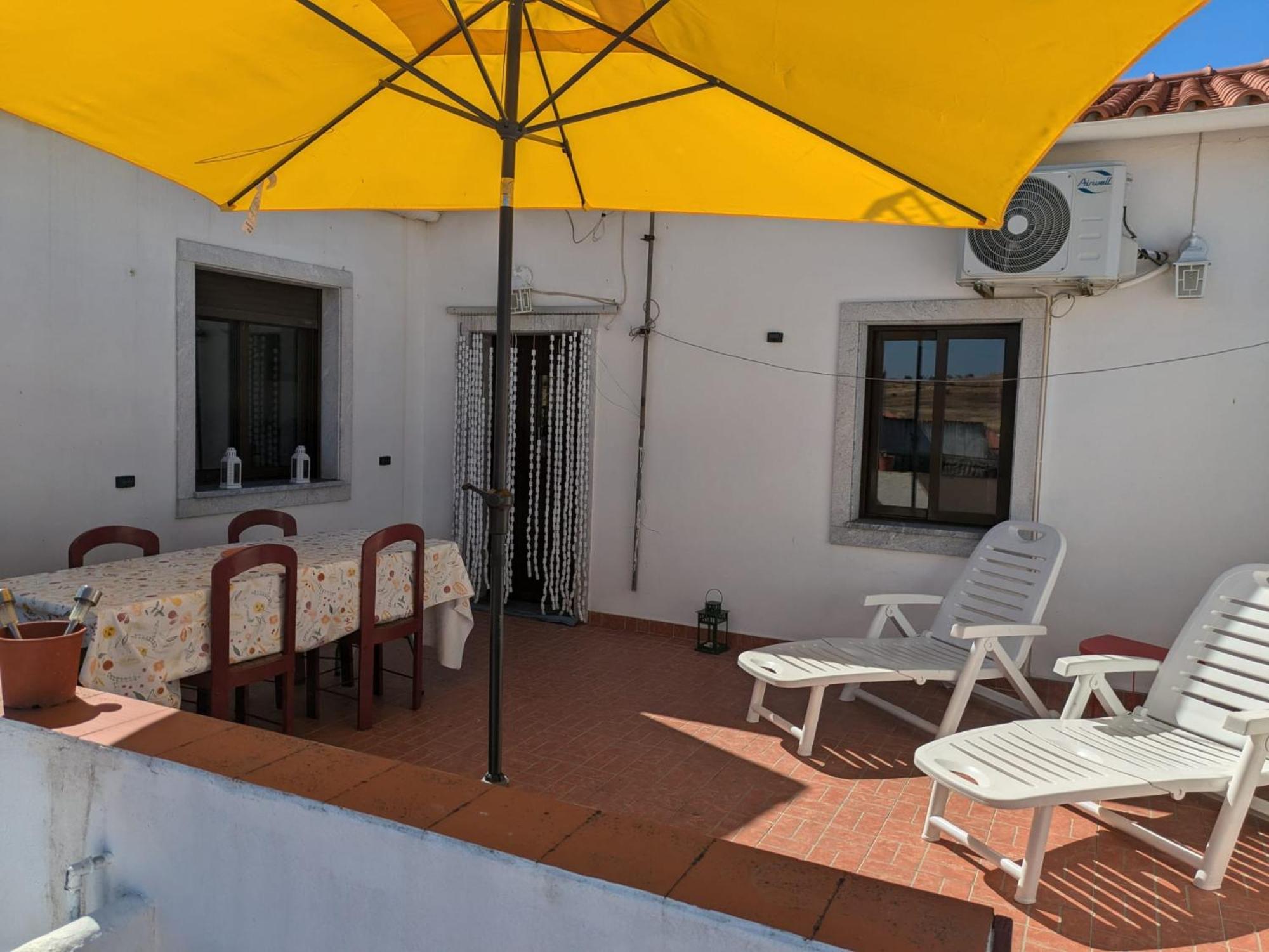 Casa Amarela - Praias Alqueva Povoa de Sao Miguel Eksteriør billede